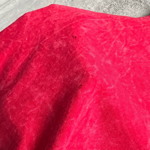 Harley-Davidson V-Neck Logo Wings Graphic T-Shirt Tee Acid Wash Distressed Red - Picture 11 of 16